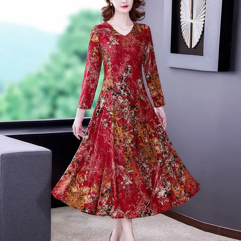 ◆LANGSON◆ヴィンテージフローラルルージュドレス◆ Lulu felice 紫グラデーションドレス LU-0128【結婚式 カラー