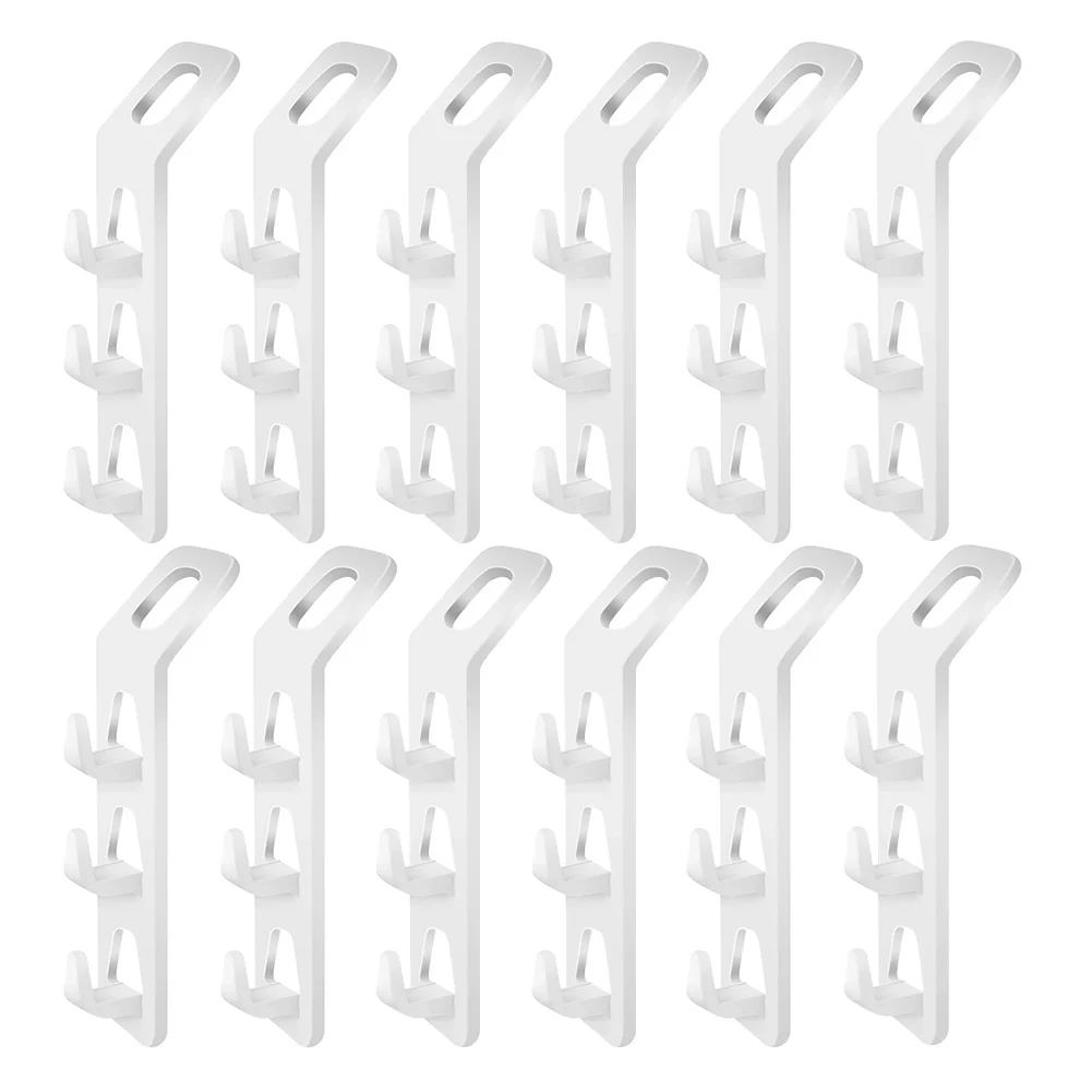 

Вешалка для одежды с крючками, многофункциональная, соединяемая, эффективная, без заусенцев, для шкафа