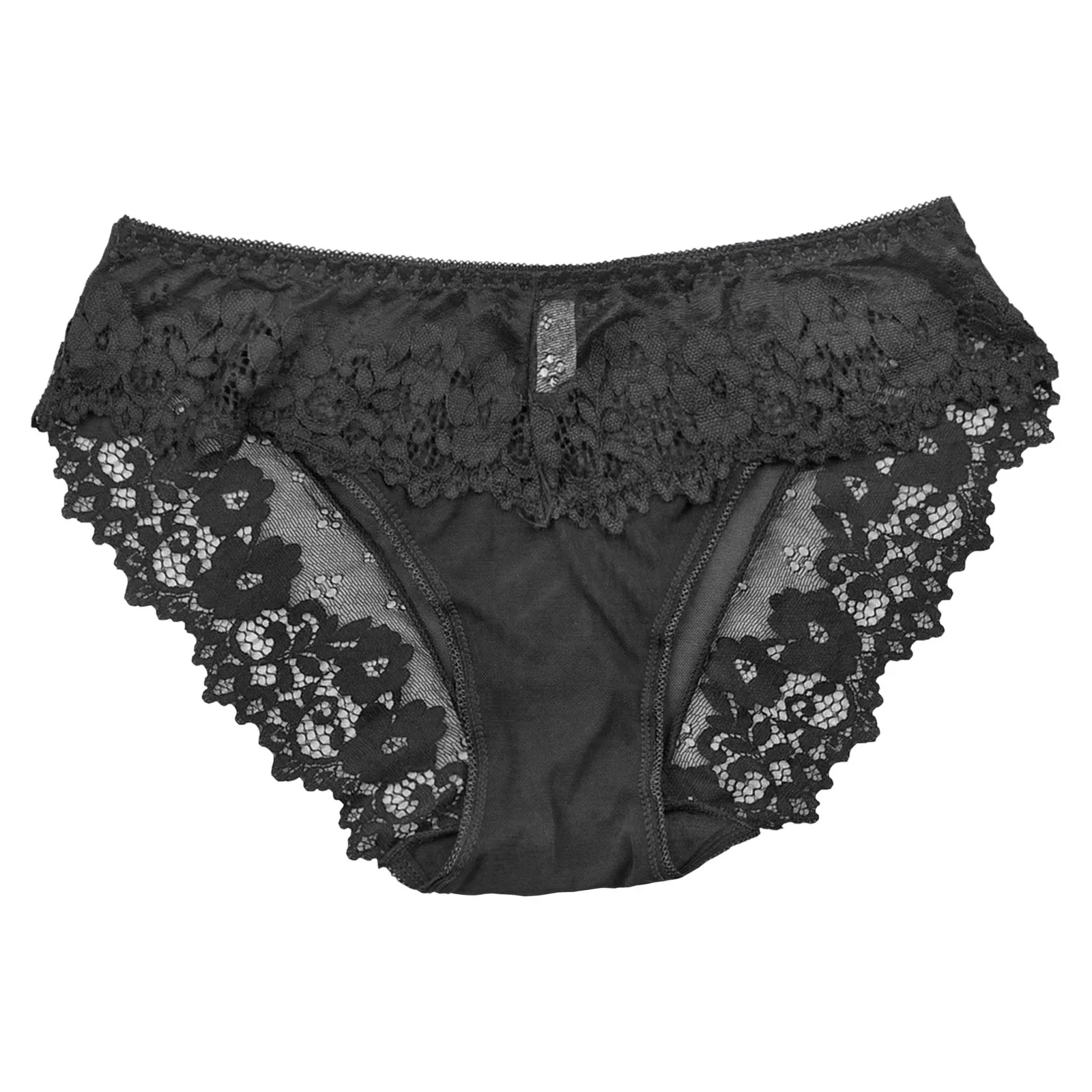 Sexy Lingerie Panties For Women Lace Underwear Feminine Large Size Breathable Transparent Mesh Women'S Summer Bragas Para Mujer