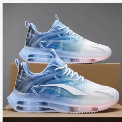 

Мужская спортивная обувь, новинка весны 2024, кожаная Водонепроницаемая модная дышащая обувь для влюбленных, теннисная обувь