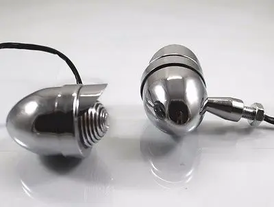 

Bullet Turn Signal Indicator W/ Visor for Harley Honda Kawasaki Suzuki Yamaha CB