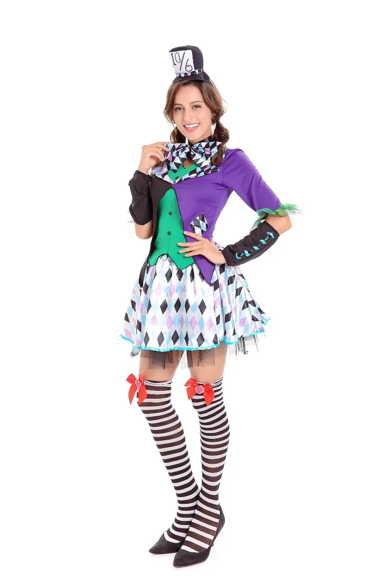 

Halloween Costume for Women Mad Hatter Cosplay Costumes