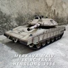 2024 NEW 1:16 Henglong RC Tank 3958 Merkava launch Metal Track Oversized adult electric military Model Boy Toy Car Gift 1