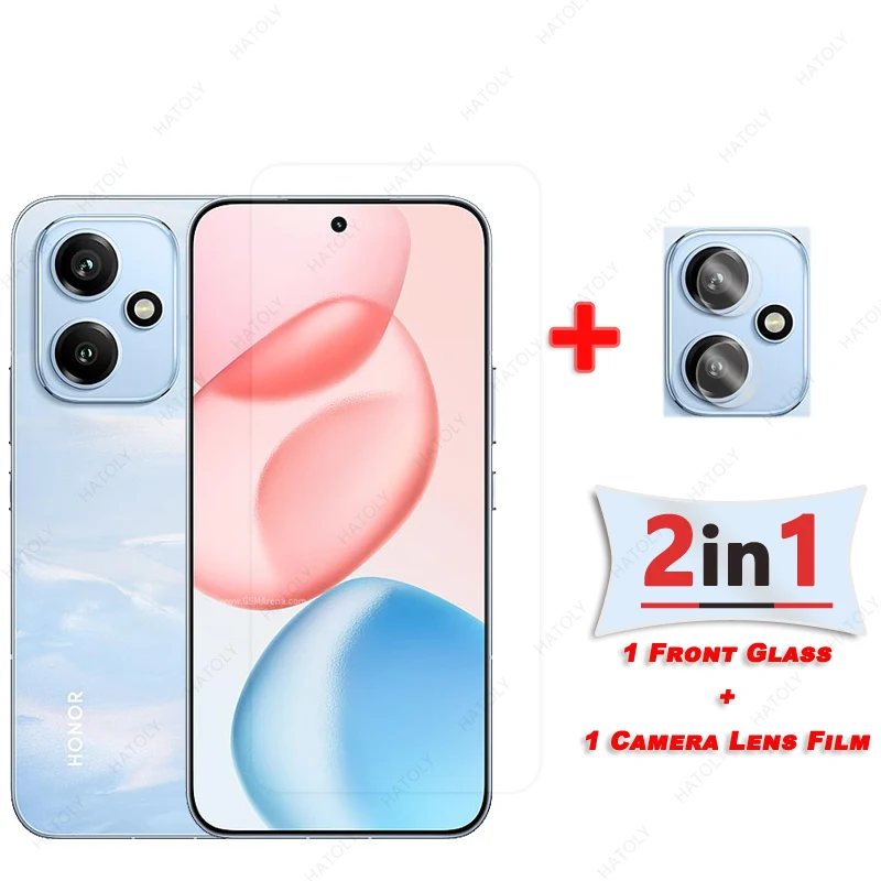 Premium HD Clear Tempered Glass Screen & Camera Lens Protector