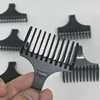 Kemei 6Pcs/Set Original KM-5090 Hair Clipper Limit Comb Guide Attachment Size Barber Replacement 1/2/3/6/9/12mm 2