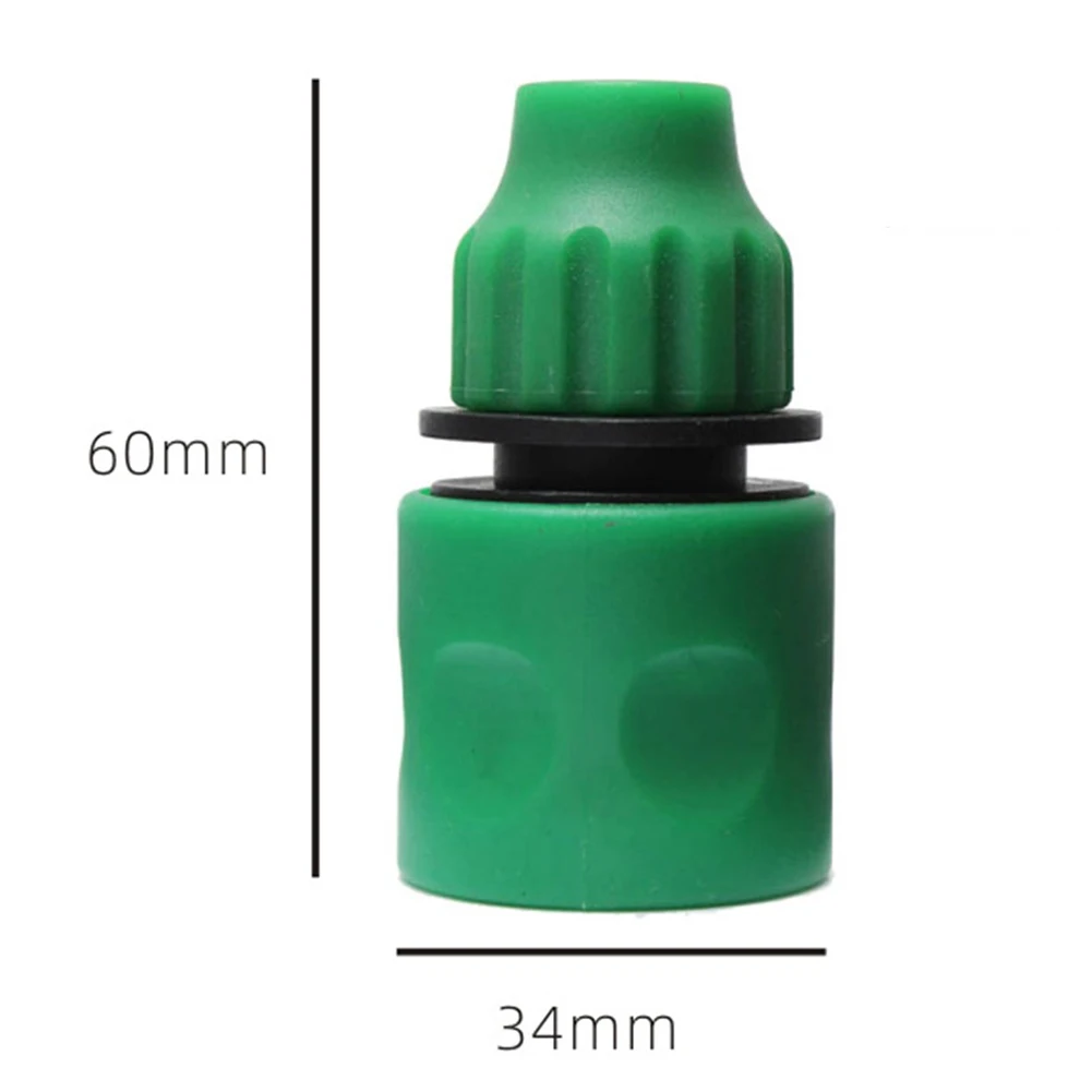 

Quick Connector For Garden Water Hose, 5X Plastic Micro Irrigation Adapter Connector, Good Sealing, Easy To Use