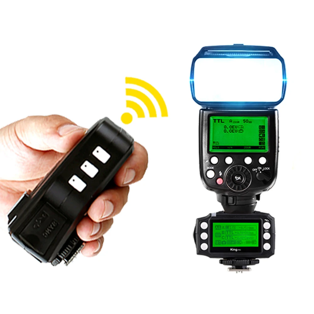 Pixel King Pro king xワイヤレス TTL  ニコン用 Pixel King Pro king xワイヤレス TTL ニコン用