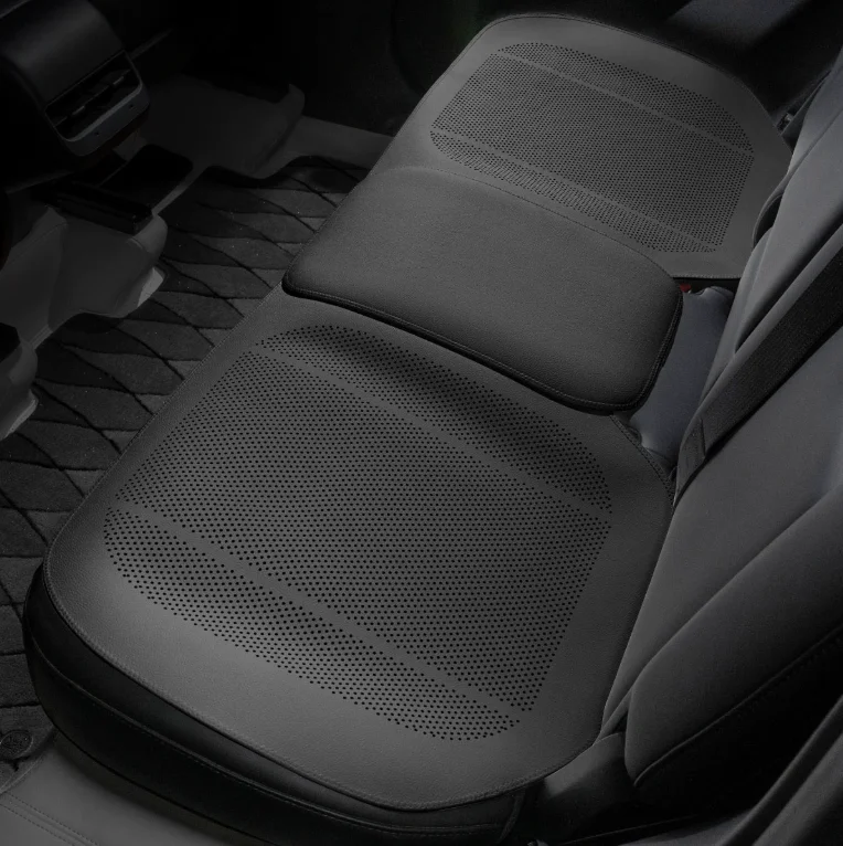 back seat Black 3pcs
