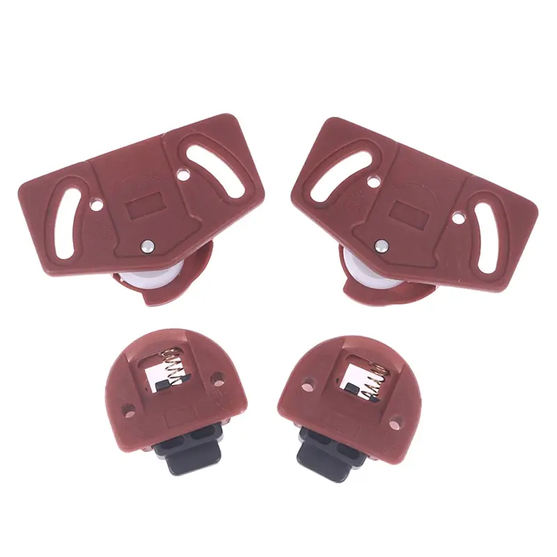 Wardrobe Roller Sliding Door Gear Circuit Board 4 Pairs Indoor Panel Kit Furniture Sliding Door Roller Set Cabinet ABS Wheel sliding door roller sliding door pulley