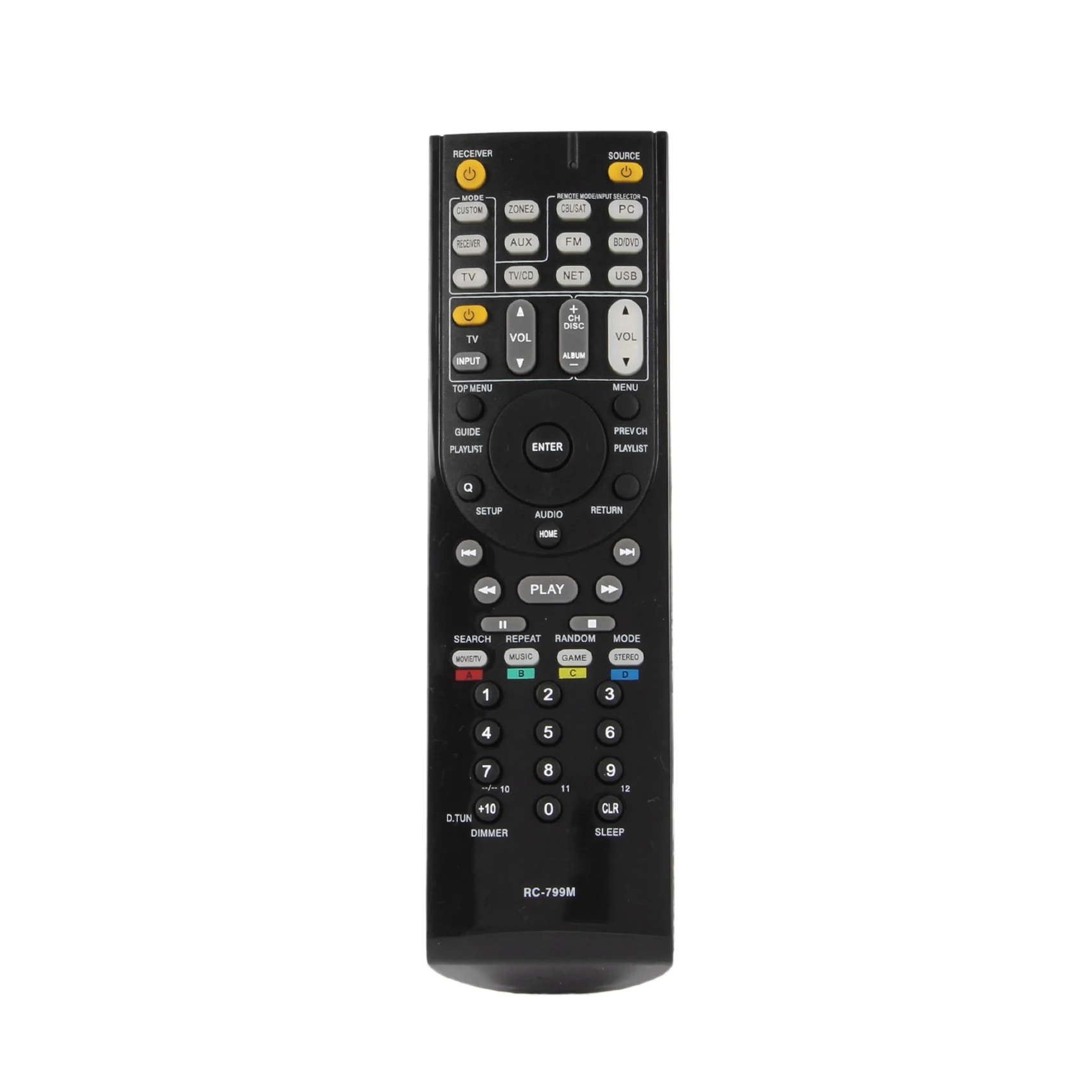 Remote Control for Onkyo RC-799M HT-R391 HT-R558 HT-R590 HT-R591_OFSS