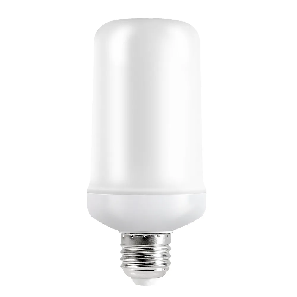 LED E27 불꽃 전구, E14 램프, 옥수수 전구, 깜박이는 LED 조명, 동적 불꽃 효과, 가정 분위기 조명용, 5W, 9W110V-220v