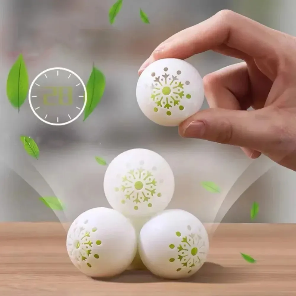 6pcsPCS Deodorizer Freshener Ball Shoe Clothes Deodorant Fragrance Essential Foot Care Scent Ball Closet Wardrobe Fresh Supplies