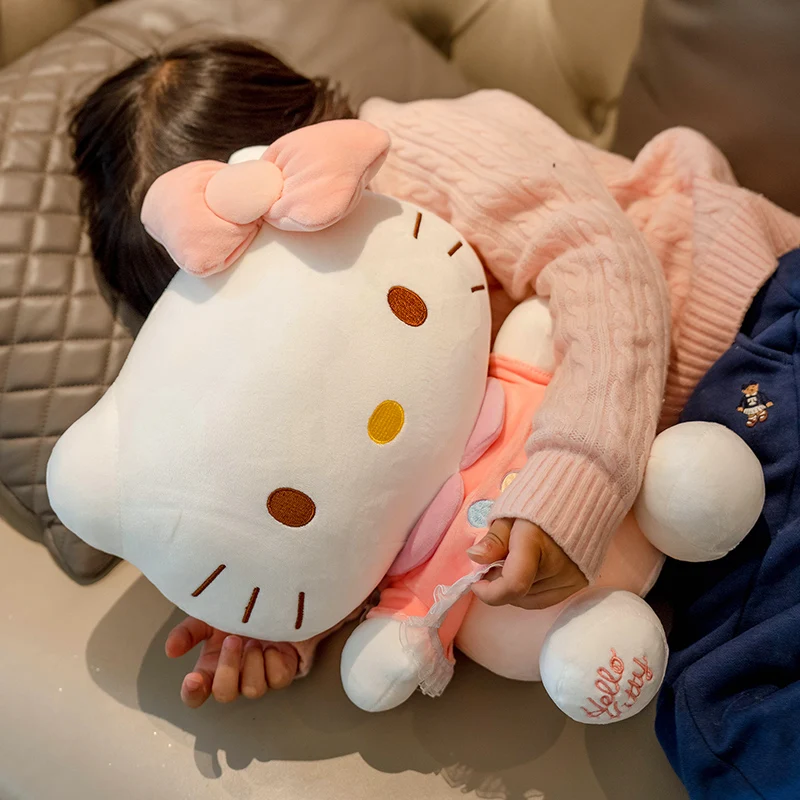 산리오 나비 헬로 키티 애니메이션 봉제 인형, 봉제 인형, KT 베개, 소녀용 크리스마스 선물, 카와이 헬로 키티