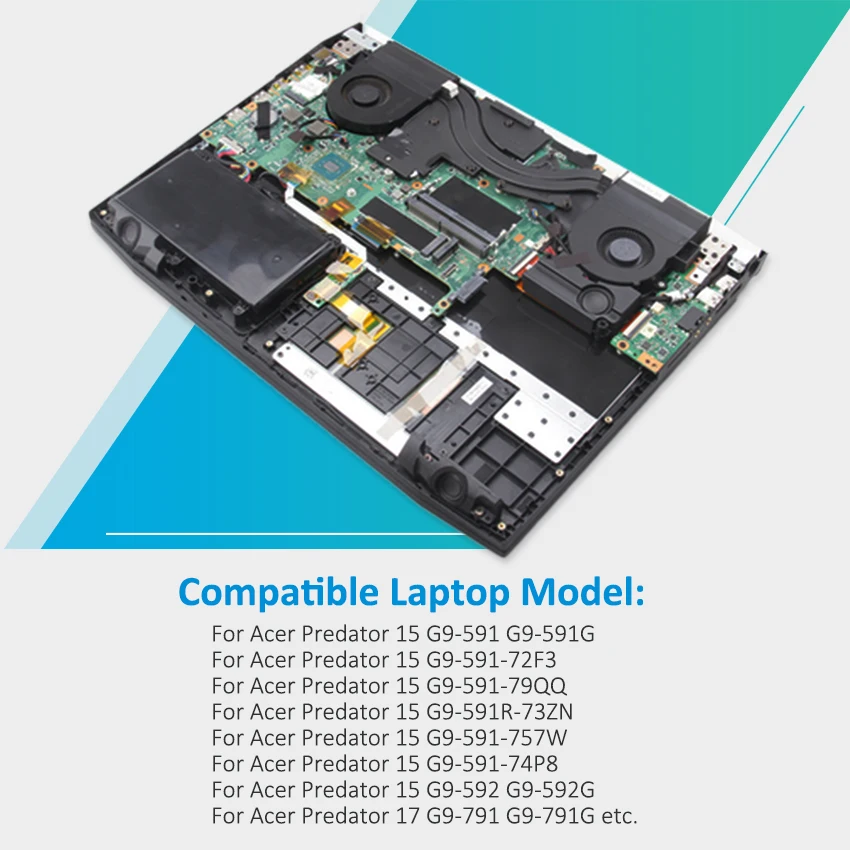 acer predator 17 15 G9-591-713C 17 G9-792-72S6