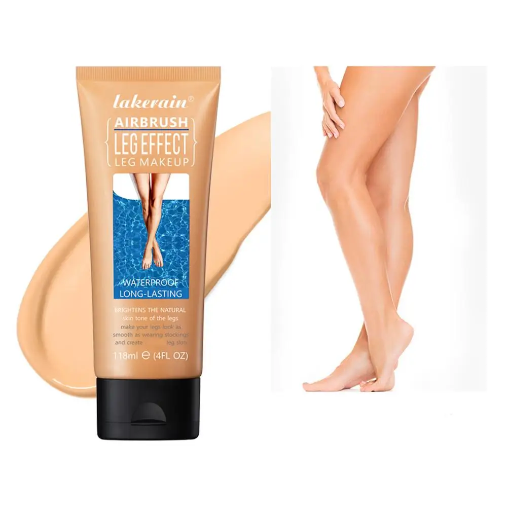 118ml Leg Makeup Moisturizing Liquid Body Foundation Lotion Cream Tan Body Fake Skin Tone Skin Even Care Tanning N0J5