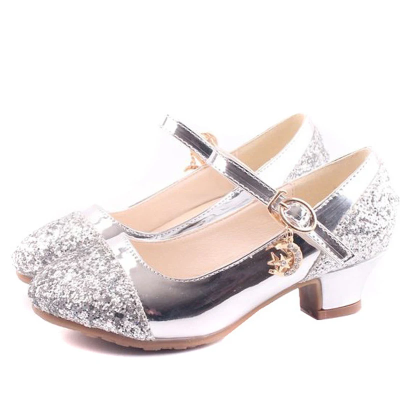 Child Girl Shoe Glitter Princess Princess Party Shoes Girls