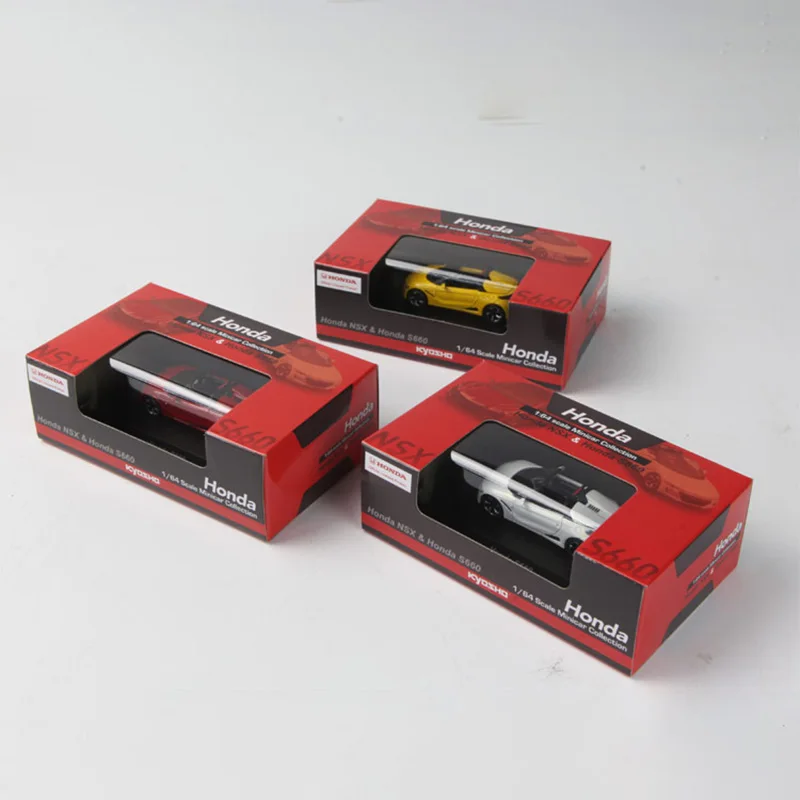 Diecast Original 1:64 Scale Honda NSX S660 Simulation Alloy Car