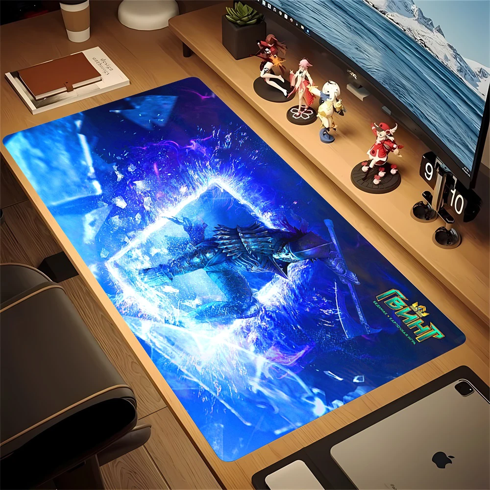 XXL Non-Slip Rubber Desk Mat - The W-Witchers 3 Gaming Design