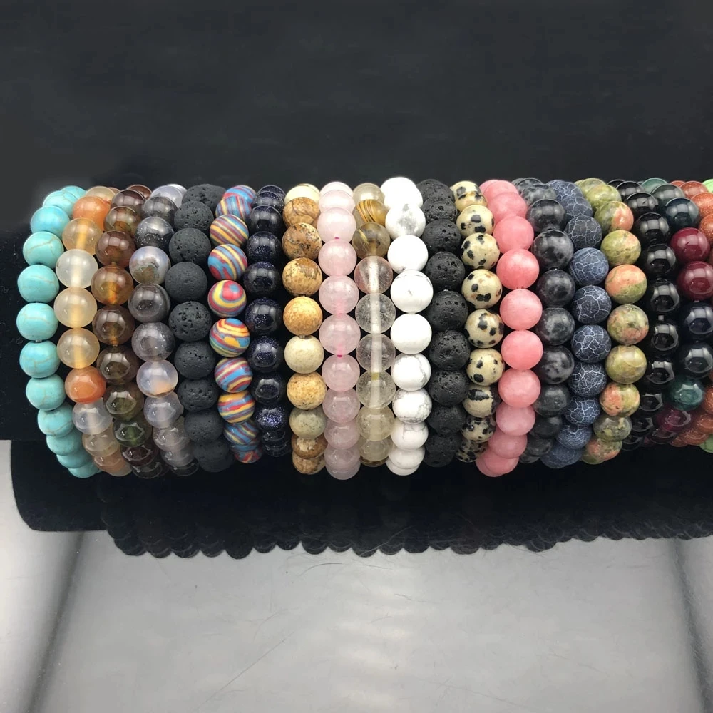 Chakra Balance Gemstone Bracelet - Natural Healing Beaded Jewelry
