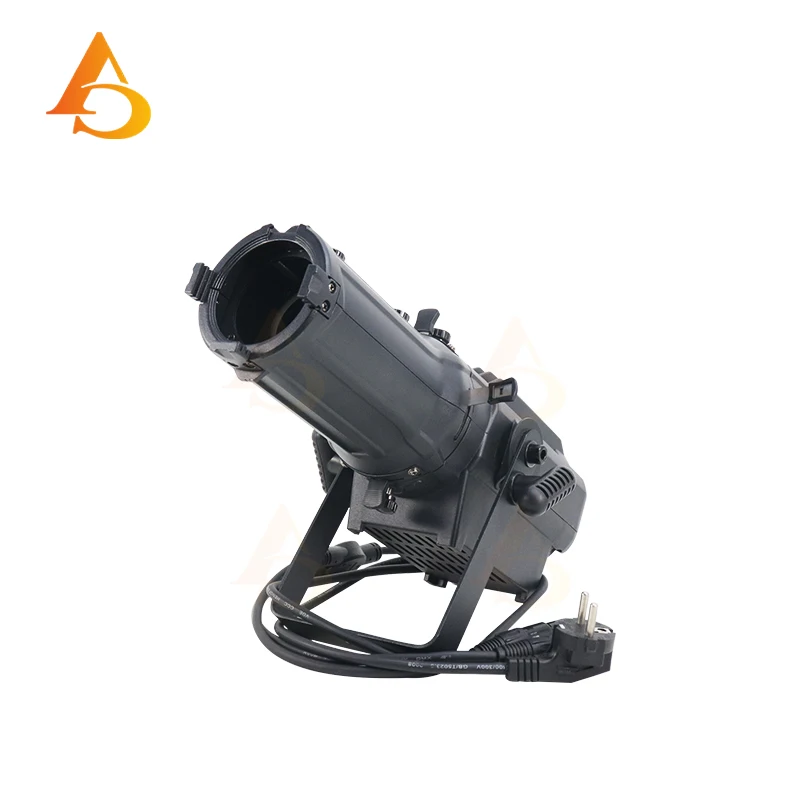 Mini 100W DMX Zoom Profile Surface Studio Gobo Spotlight Variable Zoom Ellipsoidal DMX LED Leko لعرض الضوء DJ CLUB