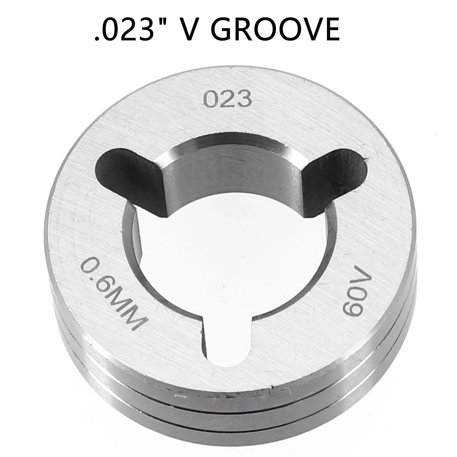 1 Pz Drive Rolls Zigrinato V Groove Per Miller Mig Welder Wire Feeder .030 .035 .045 Cuscinetto Acciaio Zigrinato Scanalatura Parti Di Saldatura