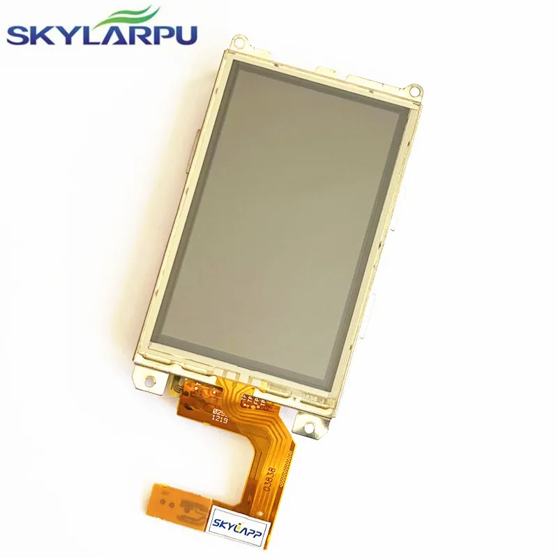 Skylarpu Polegada Completo Lcds para Garmin Alpha 100f Atemos 100 Hound Tracker Handheld Display Gps com Touchscreen Digitizer