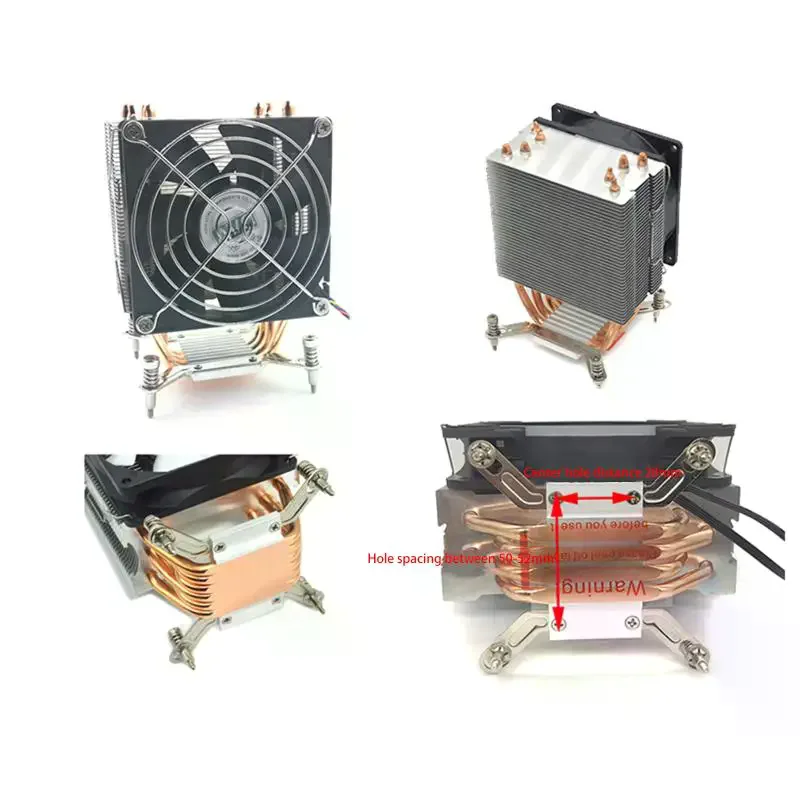 1세트 컴퓨터 CPU 라디에이터 마운팅 브래킷 백플레인 액세서리 (LGA2011 X99 X79 E5 1700 1366 115X 1200 AMD AM2 AM3 AM4 AM5 호환)