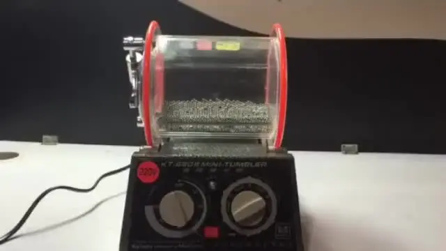 YXZKJZJ KT2000 Rotary Tumbler - 5kg Schmuck Poliermaschine Für Metall Und Edelsteine