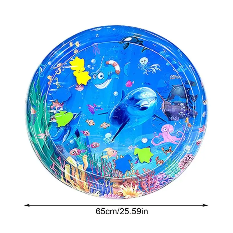 고양이용 물 감각 놀이 매트, 팽창식 PVC  놀이, 게임 카펫,  교육용 충격 방지 매트 개발