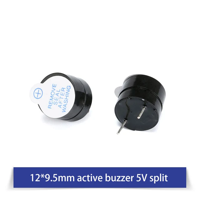 3V5V12V24V Active And Passive Buzzer Alarm Electromagnetic universal Sounder Speaker Anti-theft Device 12x9.5mm 5v10pcs