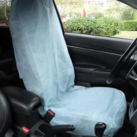 Universal Car Seat Cover Disposable Non-Woven Fabric Maintenance Cleaning Beauty Repair Anti Fouling Car Interior Protect Cover 3
