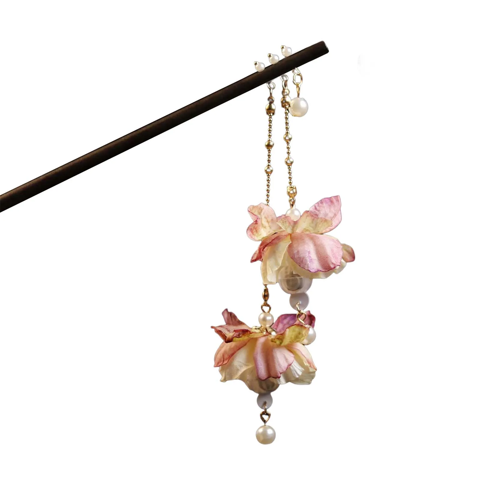 

Ретро-стик с китайскими цветами для косплея