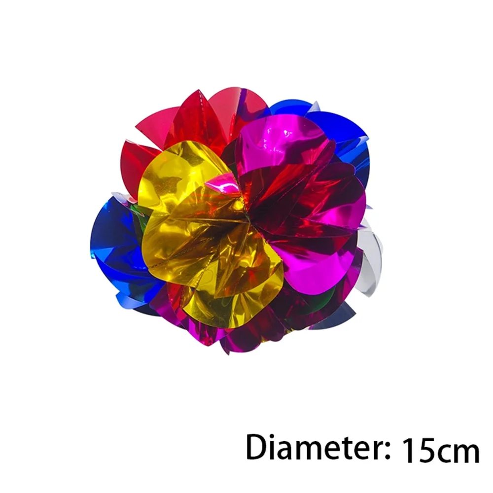 등장하는 공 꽃(직경: 15/20/30/40cm) 마술 트릭 봄 꽃 꽃다발 마술 소품 닫기 거리 마술 참신함