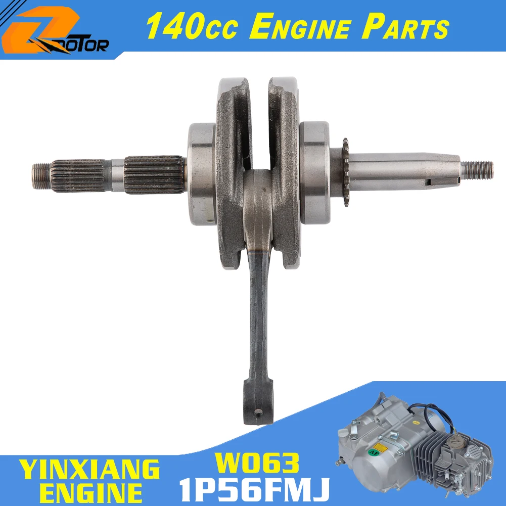 YX140EngineCrankshaftFor56mmBoreYX140YinXiang140cc1P56FMJ