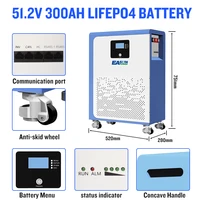 Batterie lithium EASUN 48V 100Ah 300Ah 15Kwh avec BMS Bluetooth, 6000+ cycles de vie, LiFePO4, stockage d'énergie pour l'UE 5