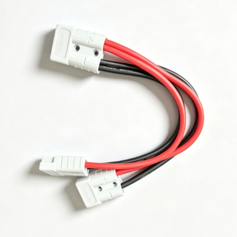 موصل Y-Splitter بقوة 50 أمبير - كابل سريع التحرير عالي التيار 10AWG للرافعات