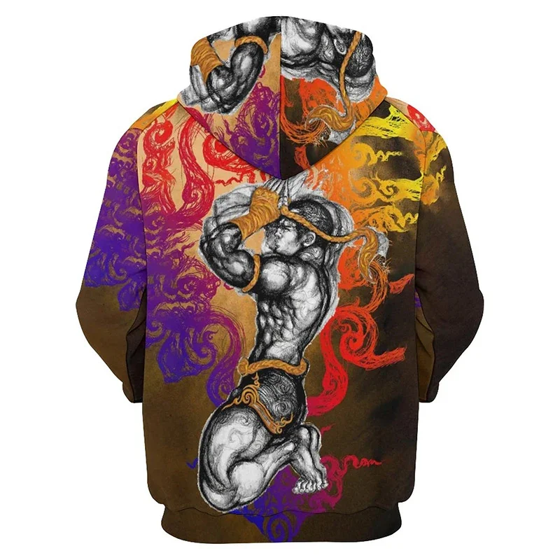 thumbnail image 1 of Sudaderas con capucha Pop 3D Muay Thai Boxer para hombres, jerséis deportivos de moda y2k, sudaderas de boxeo para gimnasio, Sudadera con capucha Harajuku, nuevo, 1 of 5