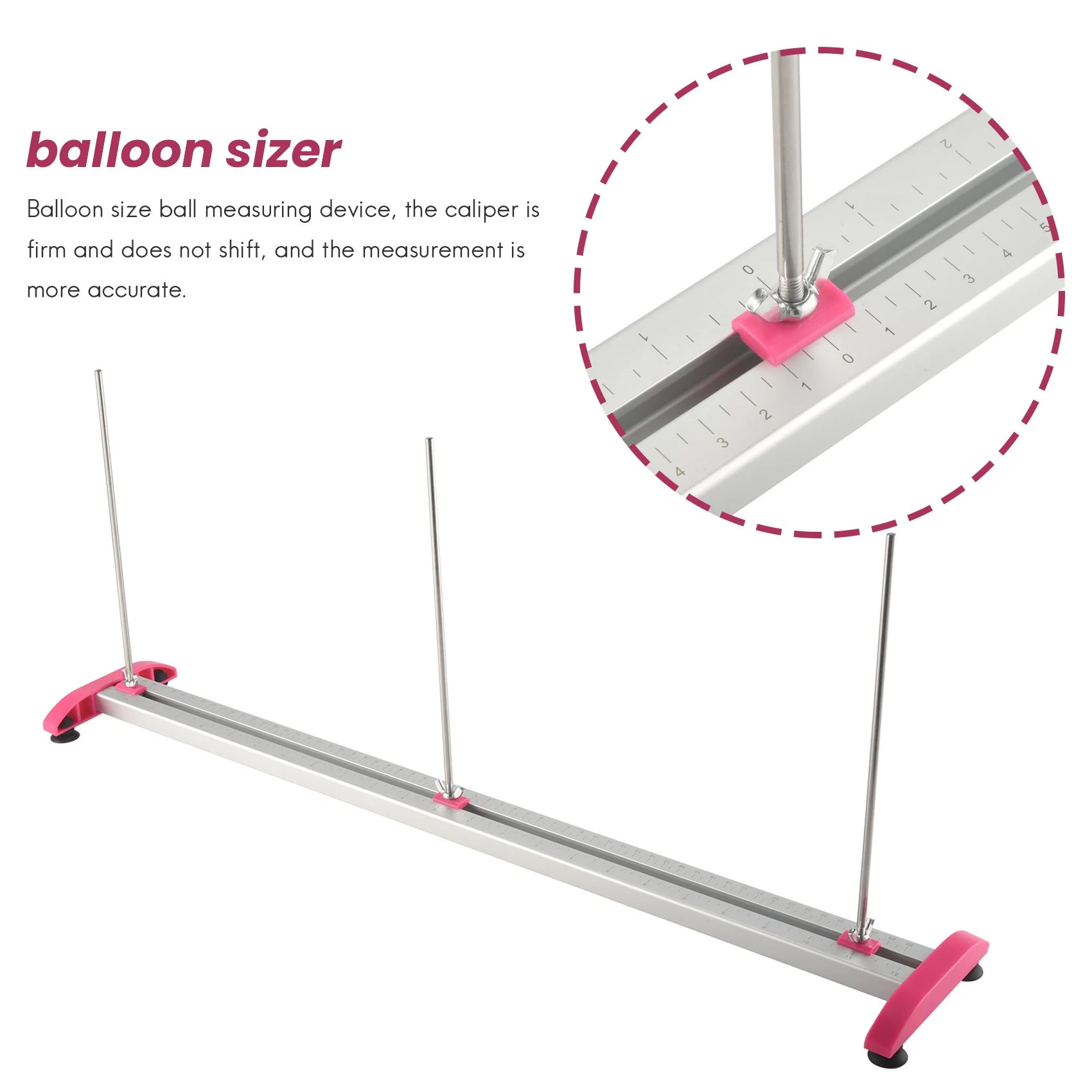 Balloon Ruler Foldable Measuring Sizer for Set Ballon Garland Wedding Birthday Party Decors balloon measuring tool