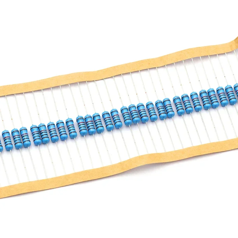 Metal Film Resistors 20PCS 1W 1% 0.24&Omega;~2.2M&Omega; 1 10 47 100 200 220 300 470 910 1k 4.7k 10k 20k 47k 100k 220K 330K 470K 910k 1M ohm