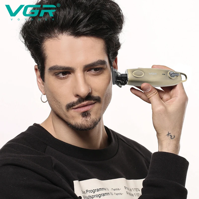 VGR مكينه حلاقه رجالي أصلي فينتاج مقص الشعر المهني...