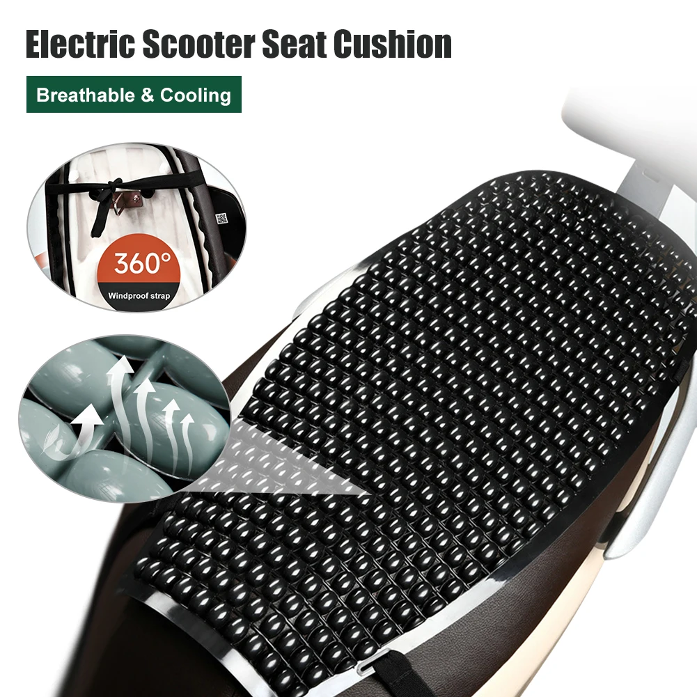 

Breathable Electric Scooter Seat Cushion Anti-Slip PE Waterproof Seat Cover Universal Motorcycle Protecting Cushion Seat Cover