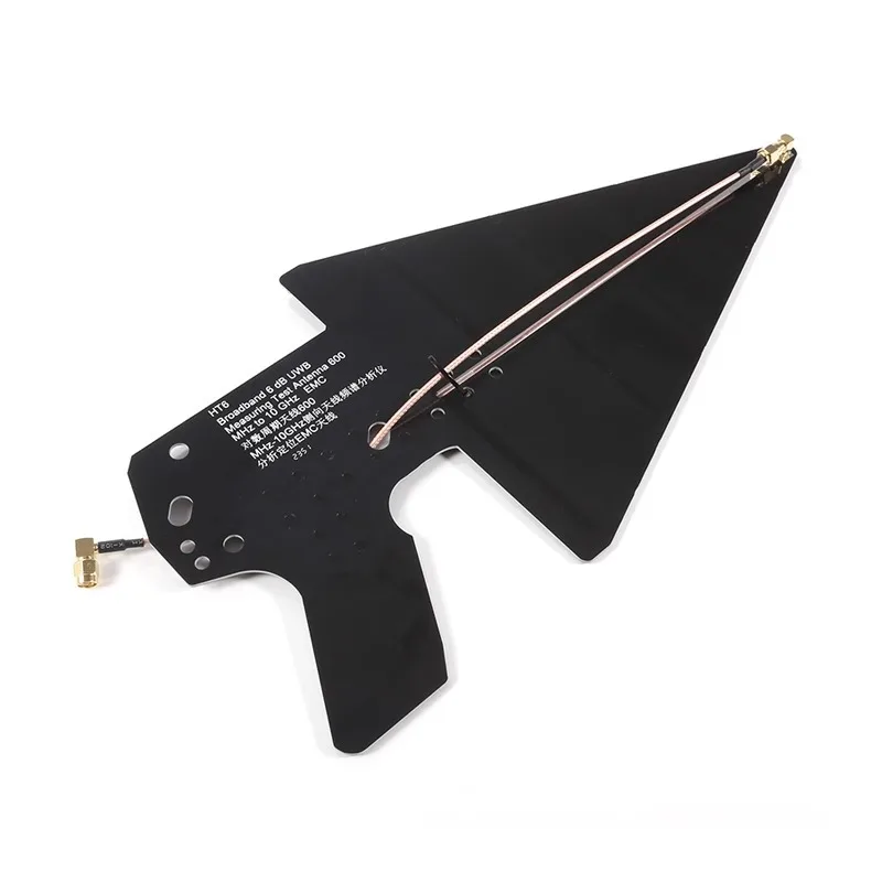 0.6-10GHz Logarithmic Periodic Antenna EMC Antenna 2/3/4G Wi-Fi UWB Broadband Directional Direction Finding Spectrum Analyzer
