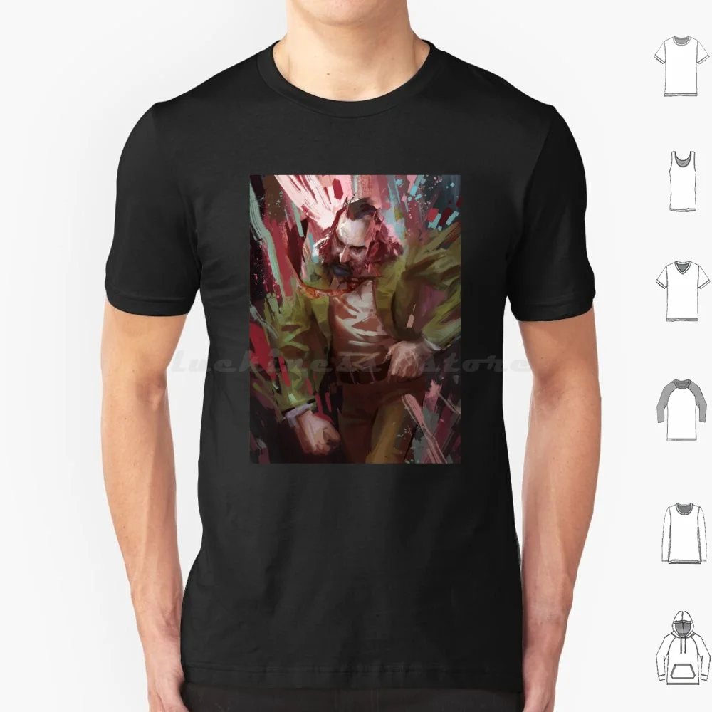 Disco Elysium Videogioco-Disco Elysium Fanart T Shirt Cotone Uomo Donna Stampa Fai Da Te Discoteca Elysium Kim Kitsuragi Elysium Game Disco