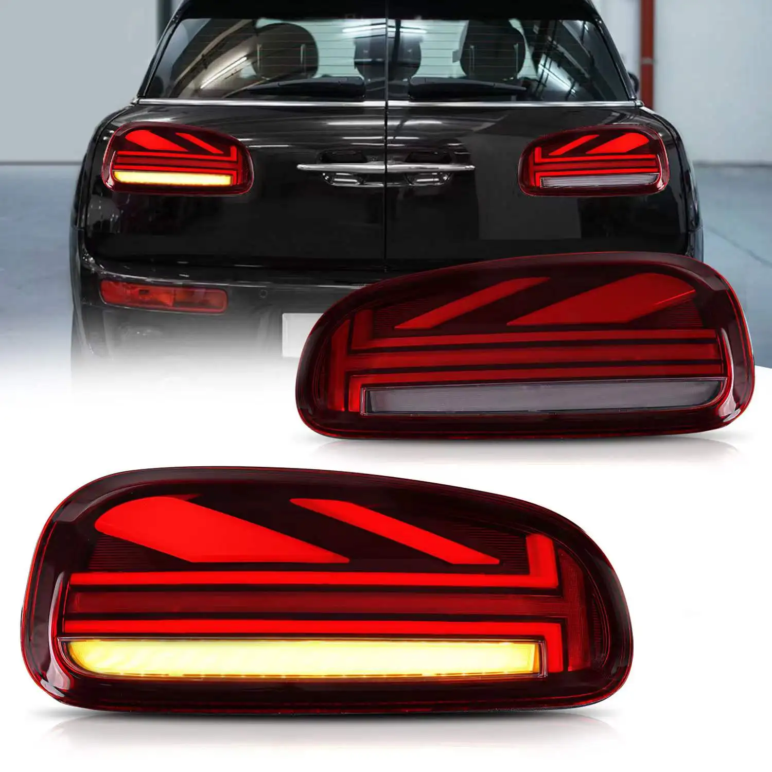 

LED Tail Lamp Assembly for BMW MINI Cooper F54 Clubman JCW 2010-2022 Sequential Turning Signal Brake Reverse Light Car Styling