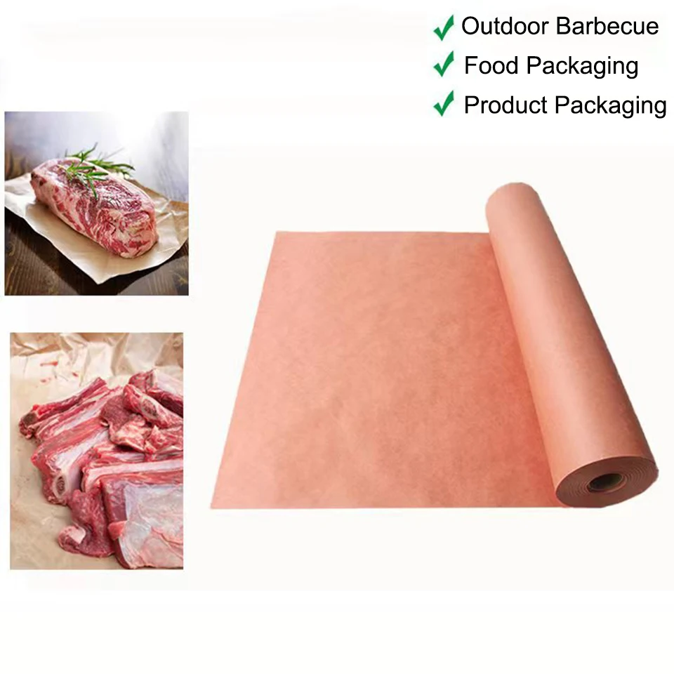 Food Grade Thicken No Wax Wrapping Paper White Butcher Paper Square Meats  Sheets Precut Butcher Paper - AliExpress
