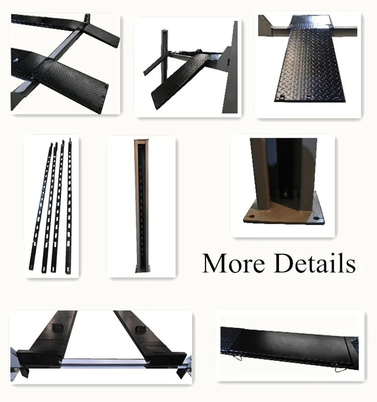 CE 인증 수리점용 3D 4륜 정렬 장비 기계 (4포스트 자동차 리프트 포함)