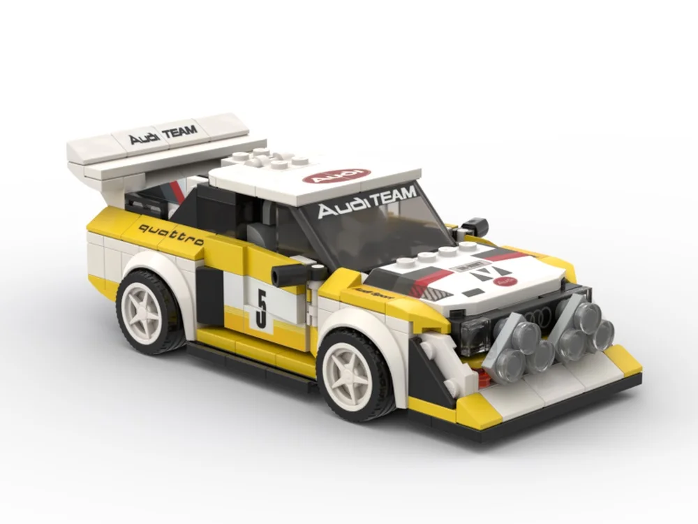 

Moc-56630 Car Building Blocks Toy Block Technology Mosaic Model with Tail Fins Small Sports Car Racing To Give Children Toys