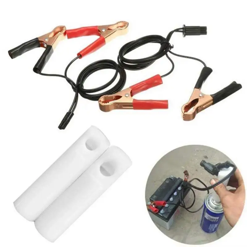 Auto Car Fuel Cleaning Injector Flush Cleaner Wash Adapter Cleaning Tool Set Nozzle DIY Kit Car Wash Fuel Injector Cleaner Fuel Injector Removal Tool Grease Coupler Adapter