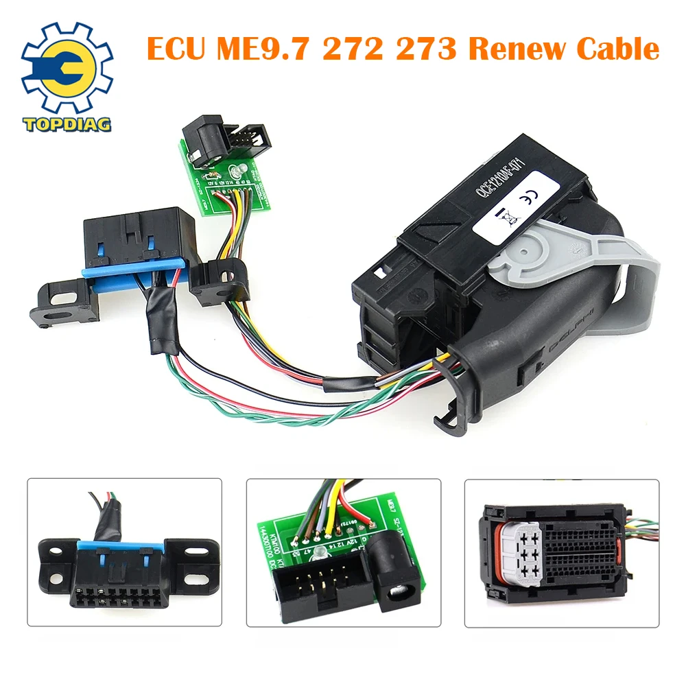 ECU ME9.7 272 273 инструмент для программирования ECU для автомобилей Mercedes, Benz, VVDI, MB, BGA