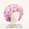 Satin Bonnet Silk Bonnet Adjustable Bonne For Sleeping Hair Bonnet With Tie Band Bonnets For Women Men 4